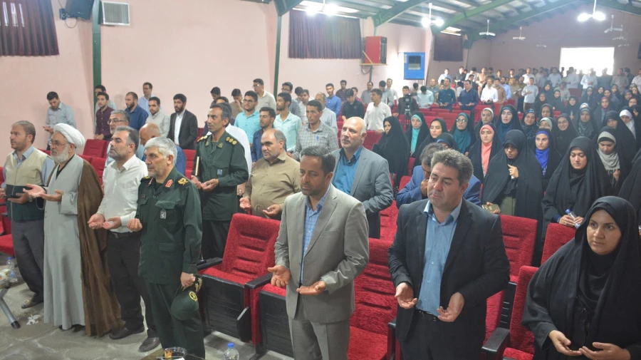 مراسم افتتاحیه اردوهای جهادی بسیج سازندگی استان آذربایجان غربی در پردیس شهیدرجایی  دانشگاه فرهنگیان استان آذربایجان غربی برگزار شد 7