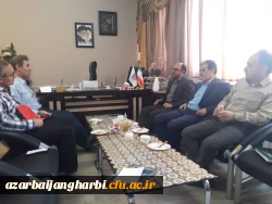 سرپرست هسته گزینش آموزش وپرورش  استان آذربایجان غربی ضمن بازدید از روند مصاحبه مهارت آموزان ماده   28 با مدیرامورپردیس های استان آذربایجان غربی  دیدار و گفتگوکرد 3