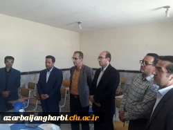 معاون سازمان مدیریت وبرنامه ریزی استان آذربایجان غربی  از روند مصاحبه مستخدمین پیمانی آموزش وپرورش درپردیس شهید رجایی ارومیه بازدید نمودند