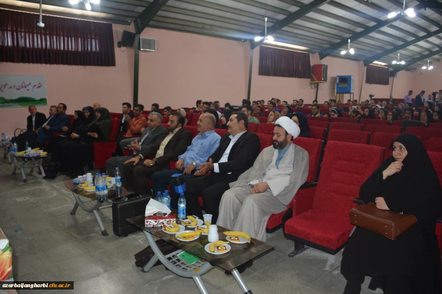 مراسم جشن دانش آموختگی دانشجو معلمان ورودی 93 استان آذربایجان غربی در پردیس شهید رجایی ارومیه برگزار شد 2