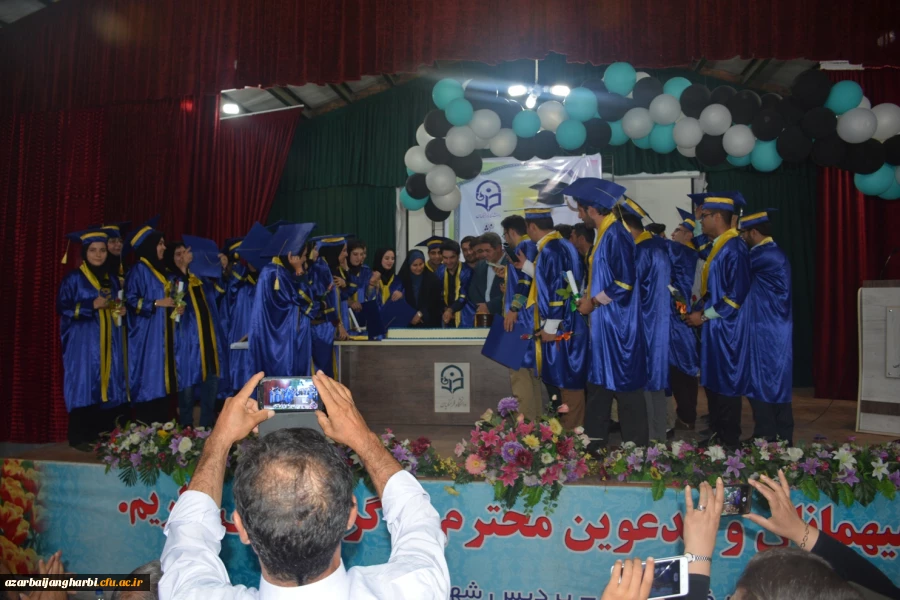 مراسم جشن دانش آموختگی دانشجو معلمان ورودی 93 استان آذربایجان غربی در پردیس شهید رجایی ارومیه برگزار شد 11