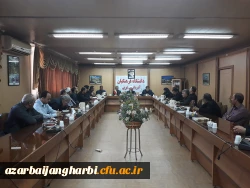 آیین معارفه معاون جدید توسعه منابع و امور دانشجویی پردیس شهید رجایی ارومیه برگزار شد 2