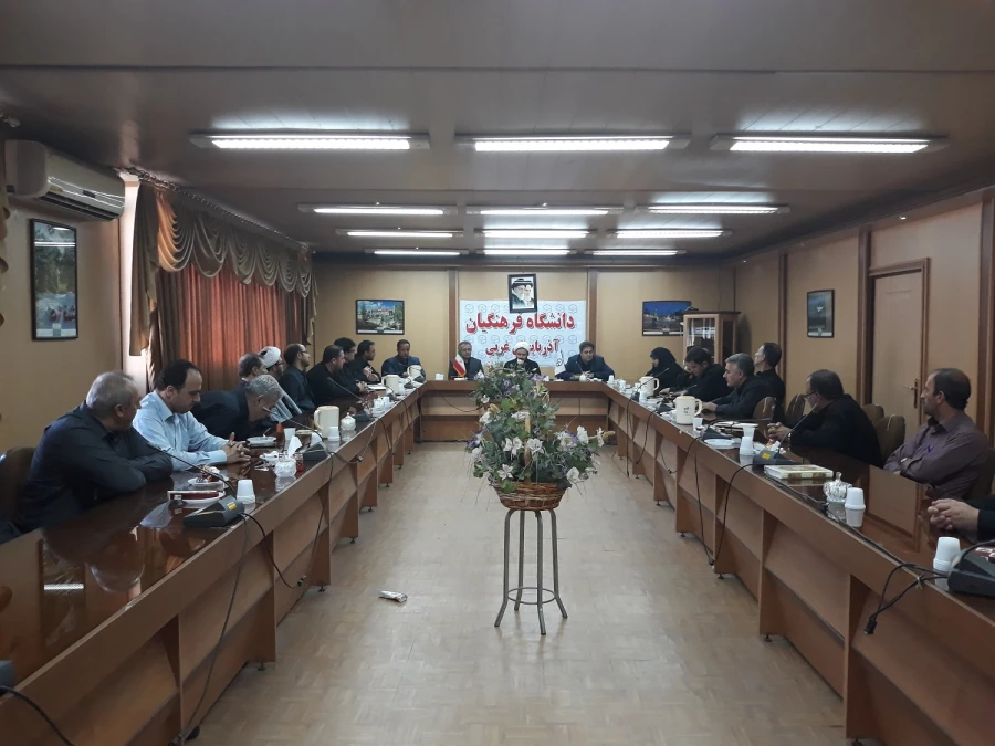 آیین معارفه معاون جدید توسعه منابع و امور دانشجویی پردیس شهید رجایی ارومیه برگزار شد 2