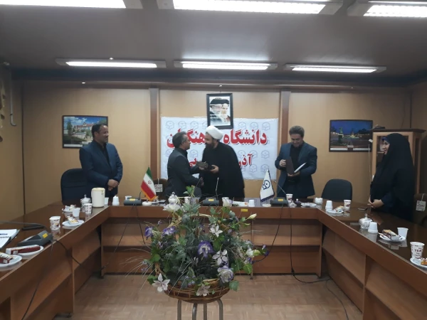 آیین معارفه معاون جدید توسعه منابع و امور دانشجویی پردیس شهید رجایی ارومیه برگزار شد 4