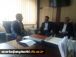 به مناسبت گرامیداشت هفته تربیت بدنی و سلامت

ملاقات مدیریت امور پردیس های استان آذربایجان غربی با معاون تربیت بدنی و سلامت آموزش و پرورش استان