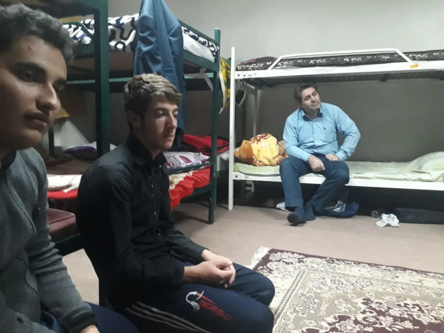 در سرای دانشجویی پردیس شهید رجایی ارومیه

گفتگوی صمیمی دکتر محمودلو سرپرست امور پردیس های آذربایجان غربی  با دانشجو معلمان 2