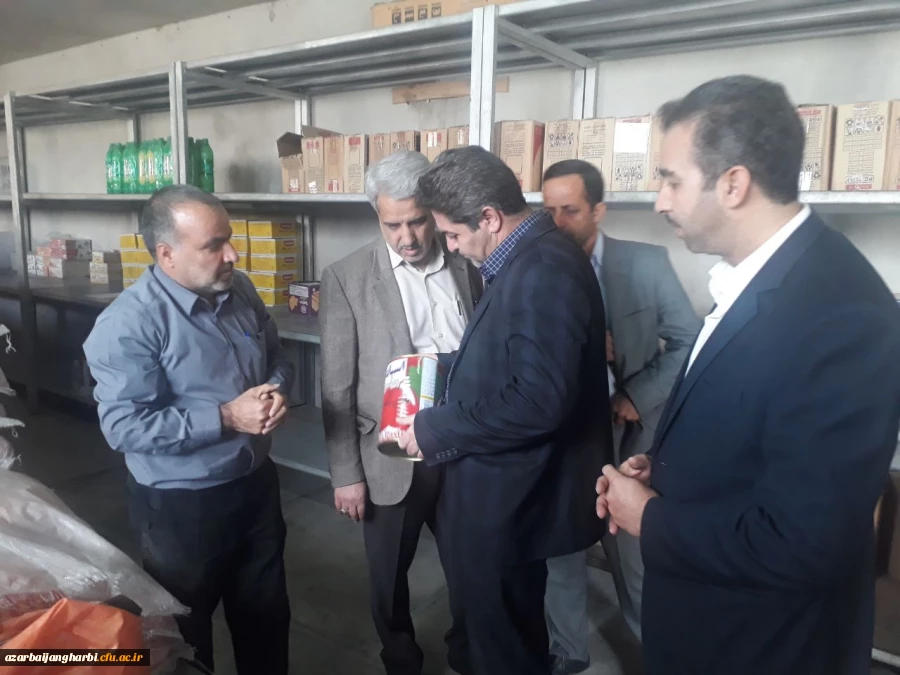 بازدید دکتر آقاخانی از بخشهای مختلف پردیس شهید رجایی ارومیه 2