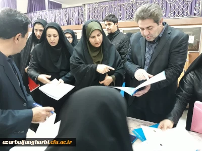 بازدید مدیریت امور پردیس های دانشگاه فرهنگیان استان از روند ثبت نام پذیرفته شدگان آزمون استخدامی آموزش و پرورش (ماده 28)