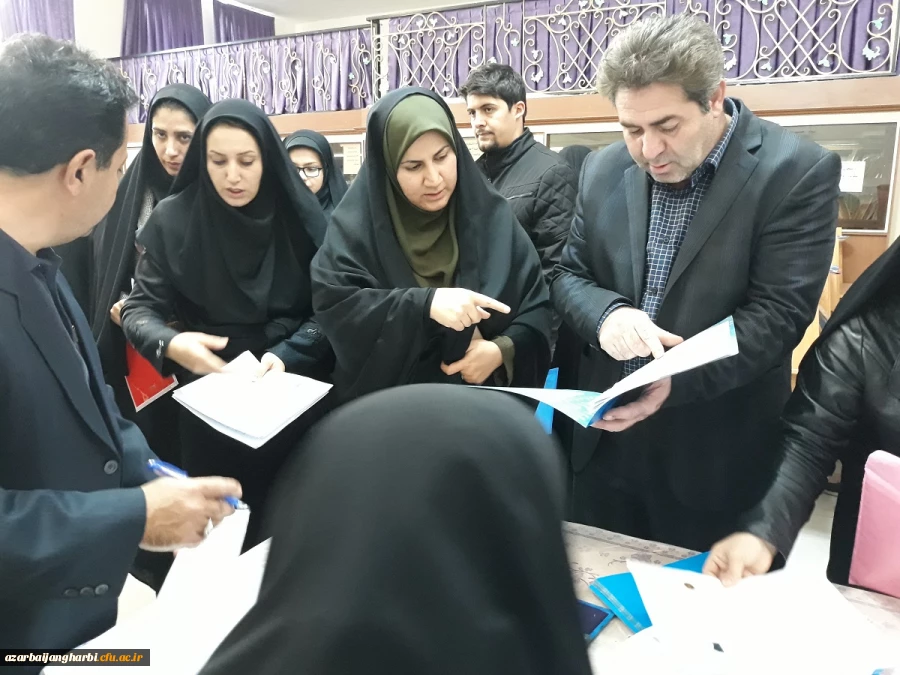 بازدید مدیریت امور پردیس های دانشگاه فرهنگیان استان از روند ثبت نام پذیرفته شدگان آزمون استخدامی آموزش و پرورش (ماده 28)  2