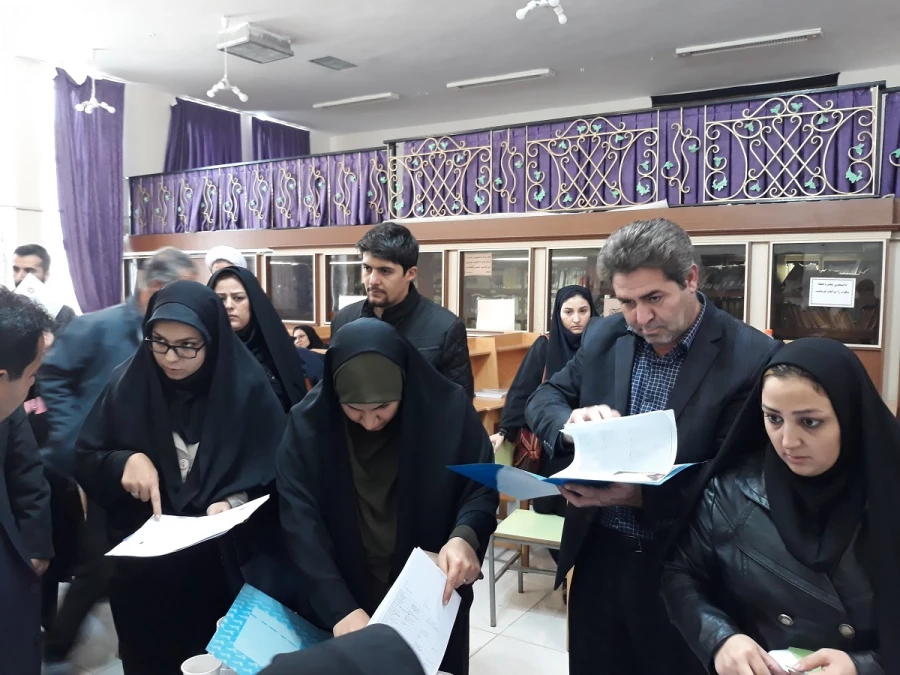 بازدید مدیریت امور پردیس های دانشگاه فرهنگیان استان از روند ثبت نام پذیرفته شدگان آزمون استخدامی آموزش و پرورش (ماده 28)  3