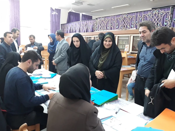 بازدید مدیریت امور پردیس های دانشگاه فرهنگیان استان از روند ثبت نام پذیرفته شدگان آزمون استخدامی آموزش و پرورش (ماده 28)  4