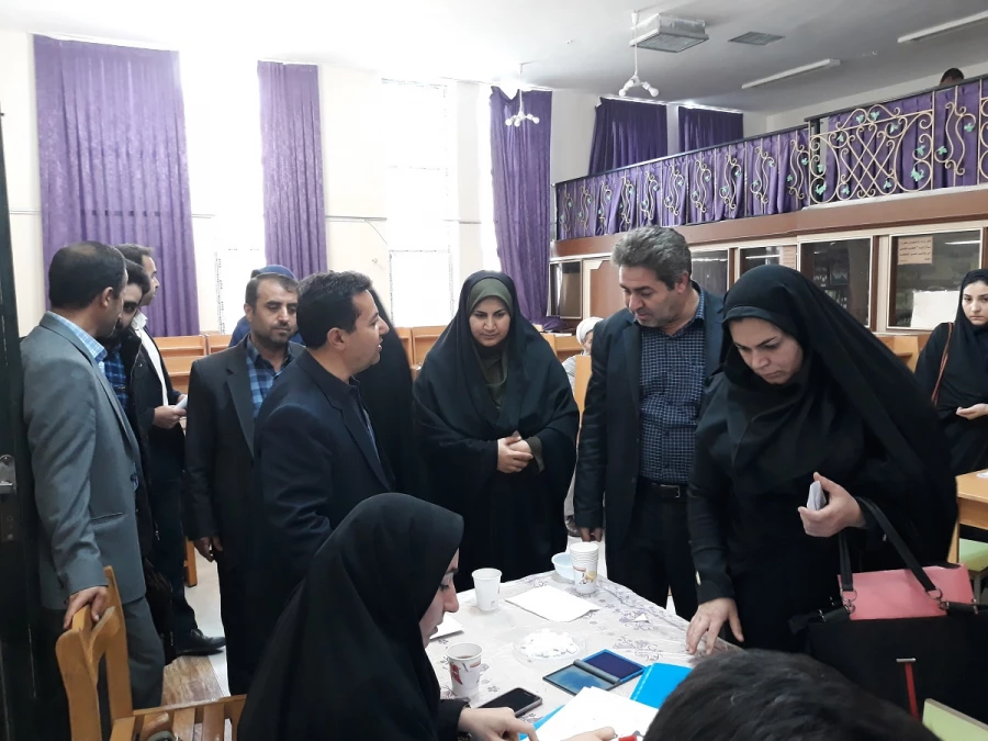 بازدید مدیریت امور پردیس های دانشگاه فرهنگیان استان از روند ثبت نام پذیرفته شدگان آزمون استخدامی آموزش و پرورش (ماده 28)