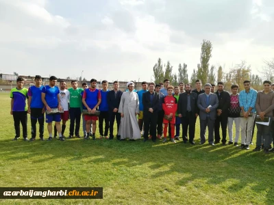 با حضور دکتر محمودلو سرپرست امور پردیس های استان آذربایجان غربی

مراسم اختتامیه مسابقات فوتبال دانشجو معلمان پردیس شهید رجایی ارومیه