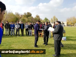 با حضور دکتر محمودلو سرپرست امور پردیس های استان آذربایجان غربی

مراسم اختتامیه مسابقات فوتبال دانشجو معلمان پردیس شهید رجایی ارومیه