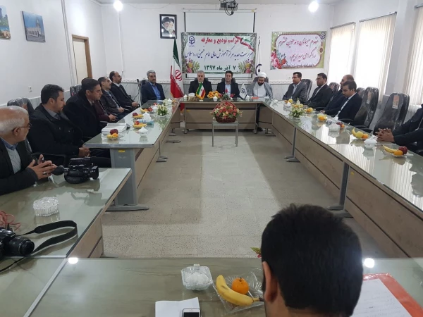 مراسم  تودیع و معارفه معاون پردیس و رئیس مرکز امام خمینی (ره) سلماس برگزارشد