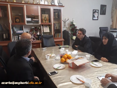 جلسه مسئولین دانشگاه فرهنگیان آذربایجان غربی  با مدیر عامل مجمع خیرین مدرسه ساز برگزار شد