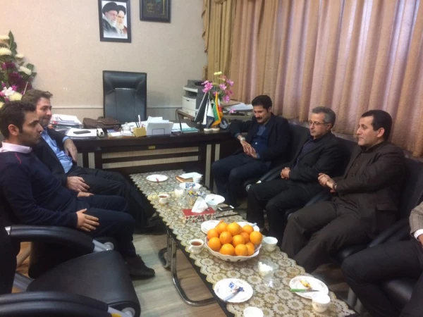 مهندس عبدالکریم حسین زاده نماینده محترم مردم شریف  نقده و اشنویه در مجلس شورای اسلامی با دکتر محمودلو مدیر امور پردیس های استان آذربایجان غربی دیدار و گفتگو کرد 3