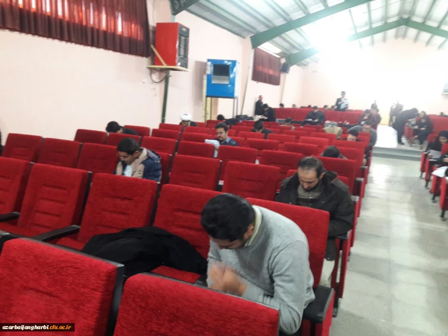 آزمون  اصلح جبرانی برای مهارت آموزان ماده 28 ورودی سال 95 به صورت منطقه ای در پردیس شهید رجایی ارومیه برگزار شد 2