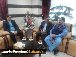 مدیر امور شعب بانک ملت استان آذربایجان غربی در دیدار با سرپرست امور پردیس های استان آذربایجان غربی:

فرهنگیان قشر فرهیخته ای هستند که دین بزرگی بر جامعه دارند  
 2