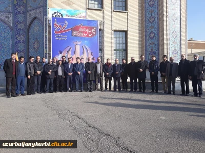 حضور گسترده مسئولین، اساتید، کارکنان و دانشجویان پردیس های دانشگاه فرهنگیان در مراسم گرامیداشت نه دی ماه