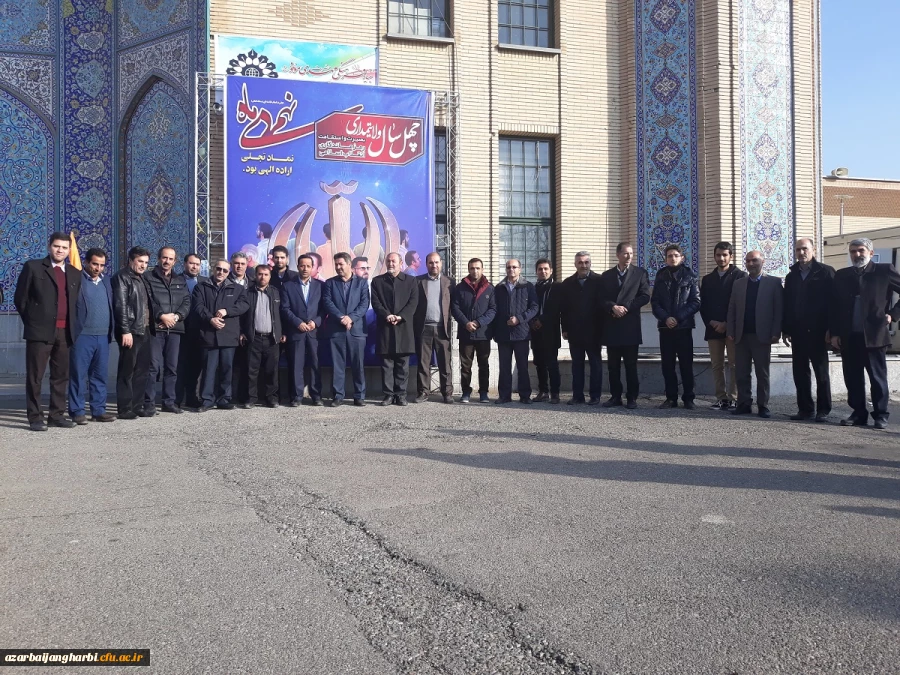 حضور گسترده مسئولین، اساتید، کارکنان و دانشجویان پردیس های دانشگاه فرهنگیان در مراسم گرامیداشت نه دی ماه