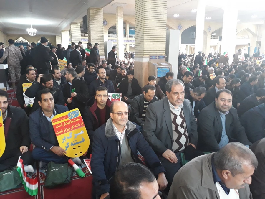 حضور گسترده مسئولین، اساتید، کارکنان و دانشجویان پردیس های دانشگاه فرهنگیان در مراسم گرامیداشت نه دی ماه  5