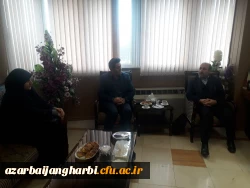 مدیریت امور پردیس های استان آذربایجان غربی و سرپرست پردیس خواهران با معاون سیاسی و امنیتی استانداری استان دیدار و گفتگو کردند