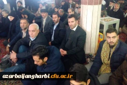 حضورمسئولین و کارکنان مرکز آموزش عالی شهید مطهری خوی در مراسم گرامیداشت نهم دی 3