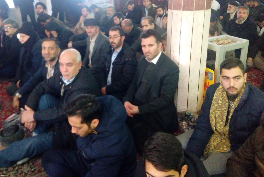 حضورمسئولین و کارکنان مرکز آموزش عالی شهید مطهری خوی در مراسم گرامیداشت نهم دی 3