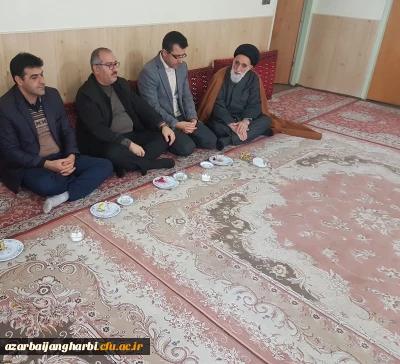 دیدار معاونت پردیس و رئیس واحد تابعه دانشگاه فرهنگیان سلماس با نماینده محترم ولی فقیه و امام جمعه این شهرستان