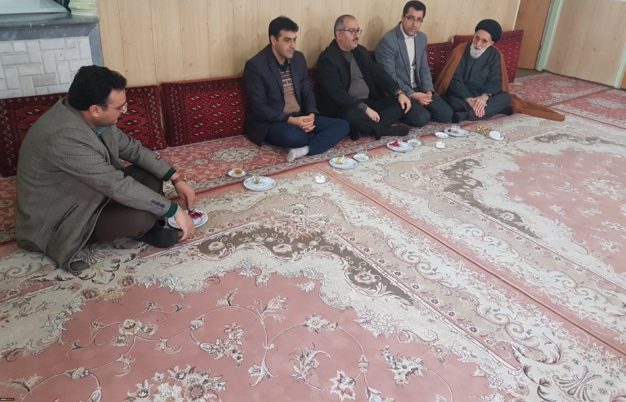 دیدار معاونت پردیس و رئیس واحد تابعه دانشگاه فرهنگیان سلماس با نماینده محترم ولی فقیه و امام جمعه این شهرستان 3