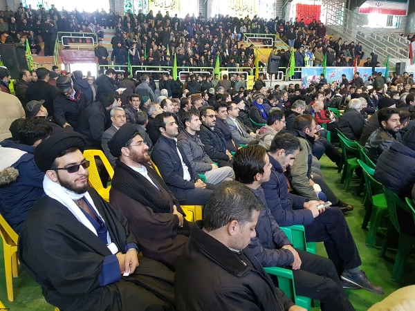 حضور اساتید و کارکنان مرکز امام خمینی(ره) سلماس در مراسم گرامیداشت نهم دی ماه 2