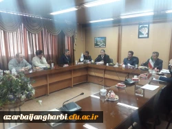 شورای آموزشی با حضور معاونین و اعضای هیئت علمی پردیس شهید رجایی ارومیه برگزار گردید 2
