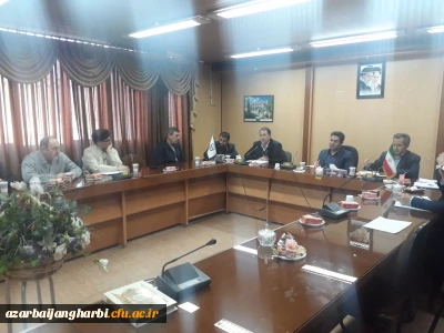 شورای آموزشی با حضور معاونین و اعضای هیئت علمی پردیس شهید رجایی ارومیه برگزار گردید