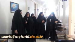 بازدید دکتر پایز سرپرست پردیس علامه طباطبایی ارومیه از حوزه امتحانات مرکز آموزش عالی شهید مطهری خوی