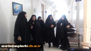 بازدید دکتر پایز سرپرست پردیس علامه طباطبایی ارومیه از حوزه امتحانات مرکز آموزش عالی شهید مطهری خوی