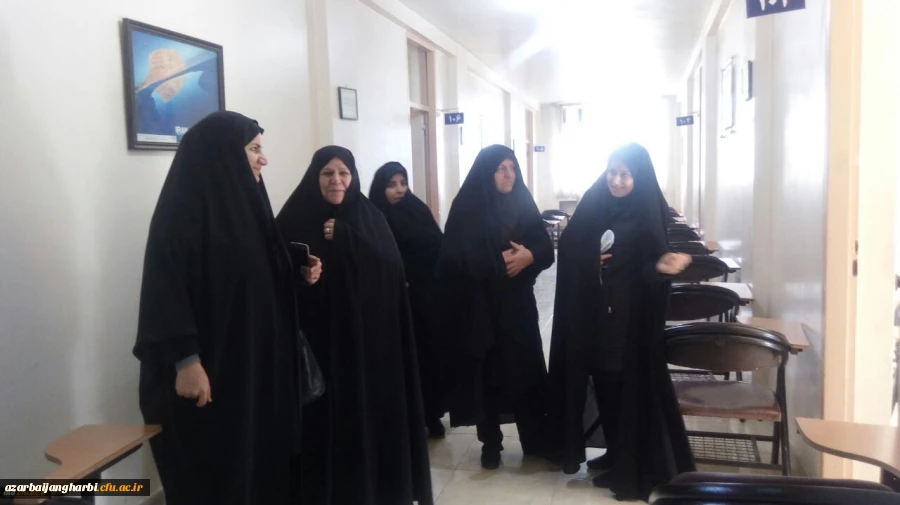 بازدید دکتر پایز سرپرست پردیس علامه طباطبایی ارومیه از حوزه امتحانات مرکز آموزش عالی شهید مطهری خوی