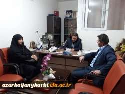 دیدار و گفتگوی دکتر محمودلو سرپرست مدیریت امور پردیس های استان و دکتر پایز سرپرست پردیس علامه طباطبایی ارومیه با جناب آقای دکتر کبیری نماینده محترم مردم شریف خوی در مجلس شورای اسلامی 2