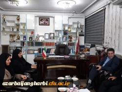 دیدار دکتر محمودلو سرپرست امور پردیس های استان آذربایجان غربی و دکتر پایز سرپرست پردیس علامه طباطبایی ارومیه با 

فرماندار محترم و نماینده محترم مردم شریف نقده در مجلس شورای اسلامی 2