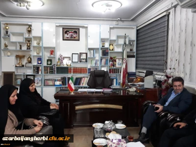 دیدار دکتر محمودلو سرپرست امور پردیس های استان آذربایجان غربی و دکتر پایز سرپرست پردیس علامه طباطبایی ارومیه با 

فرماندار محترم و نماینده محترم مردم شریف نقده در مجلس شورای اسلامی