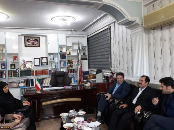 دیدار دکتر محمودلو سرپرست امور پردیس های استان آذربایجان غربی و دکتر پایز سرپرست پردیس علامه طباطبایی ارومیه با 

فرماندار محترم و نماینده محترم مردم شریف نقده در مجلس شورای اسلامی