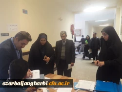 بازدید مدیر امور پردیس های دانشگاه فرهنگیان استان از روند ثبت نام پذیرفته شدگان تکمیل ظرفیت در پردیس علامه طباطبایی ارومیه