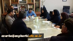 جلسه هماهنگی مدیریت امور پردیس های دانشگاه فرهنگیان استان آذربایجان غربی با معاونین آموزشی و مدیران گروه های آموزشی پردیس های استان