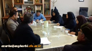 جلسه هماهنگی مدیریت امور پردیس های دانشگاه فرهنگیان استان آذربایجان غربی با معاونین آموزشی و مدیران گروه های آموزشی پردیس های استان