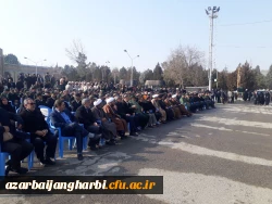 شرکت  مدیریت ،اساتید و کارکنان دانشگاه فرهنگیان استان در مراسم گرامیداشت قیام مردم قهرمان ارومیه در دوم بهمن ماه 57 4