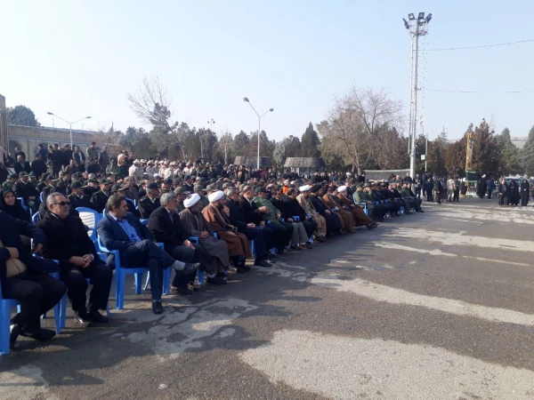 شرکت  مدیریت ،اساتید و کارکنان دانشگاه فرهنگیان استان در مراسم گرامیداشت قیام مردم قهرمان ارومیه در دوم بهمن ماه 57 4