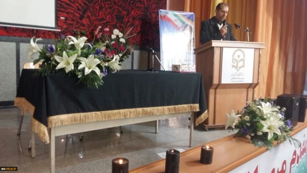 گزارش تصویری از برگزاری مراسم عزاداری شهادت امّ ابیها حضرت فاطمه (س) با حضور دکتر پایز سرپرست پردیس علامه طباطبایی ارومیه 5