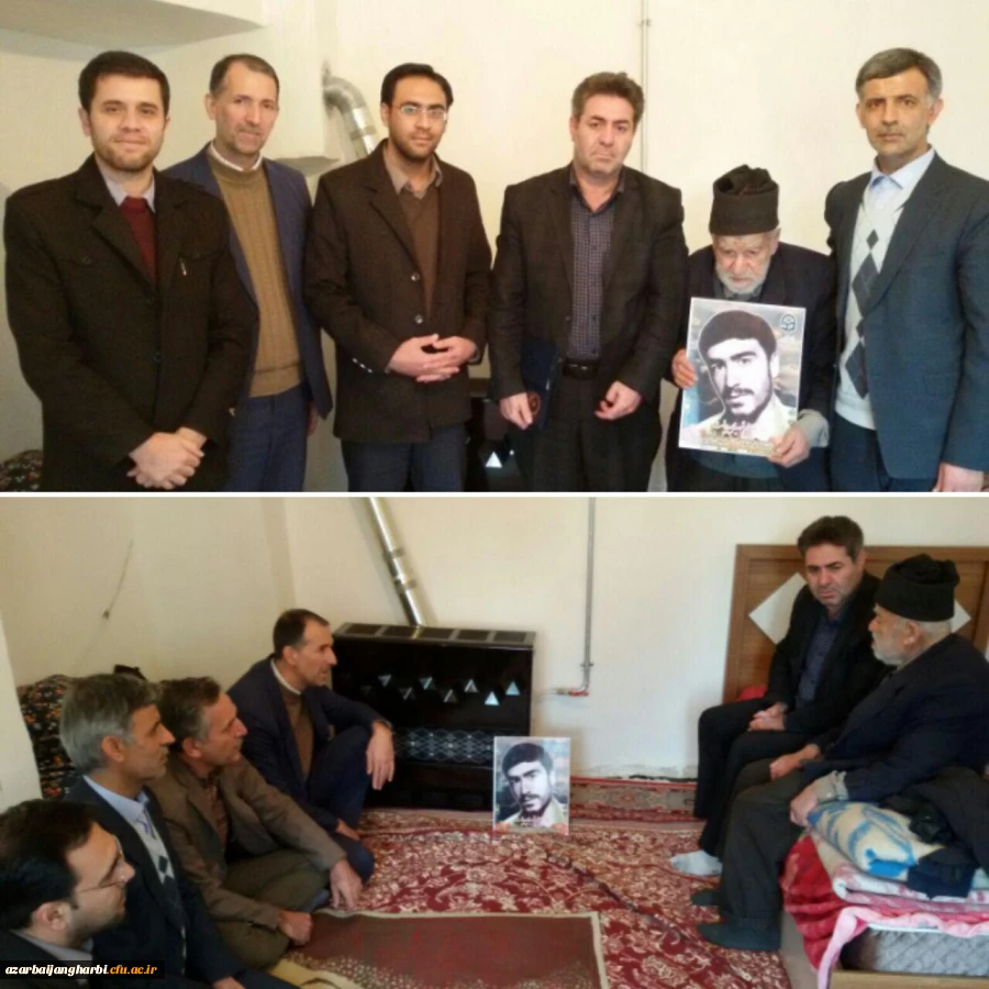 به مناسبت چهلمین سالگرد پیروزی انقلاب شکوهمند اسلامی

جمعی از اساتید و کارکنان پردیس شهید رجایی با پدر بزرگوار شهید مجید دیانت  دیدار کردند