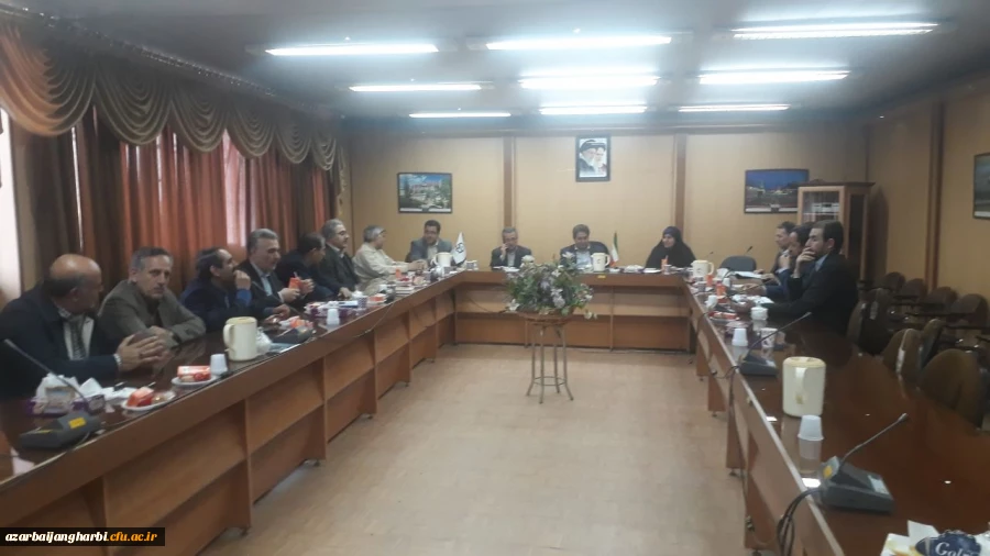 شورای اساتید موظف دانشگاه فرهنگیان استان آذربایجان غربی برگزار شد