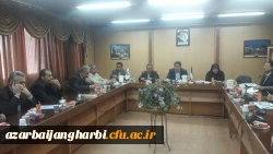شورای اساتید موظف دانشگاه فرهنگیان استان آذربایجان غربی برگزار شد 3